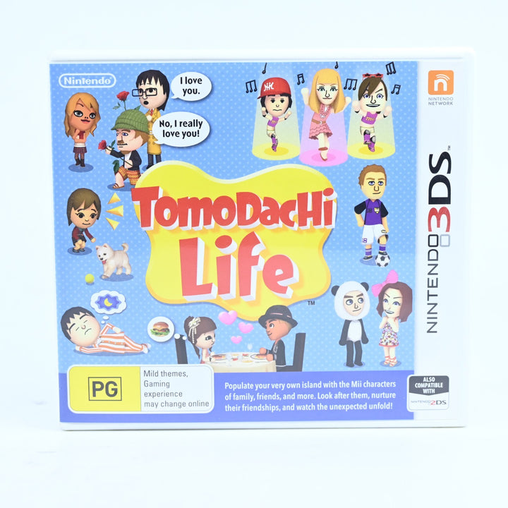 Tomodachi Life - Nintendo 3DS Game - PAL + Manual - FREE POST!