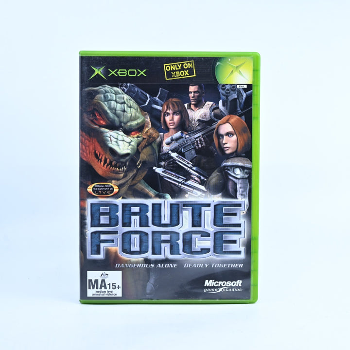 Brute Force - Original Xbox Game + Manual - PAL - MINT DISC!