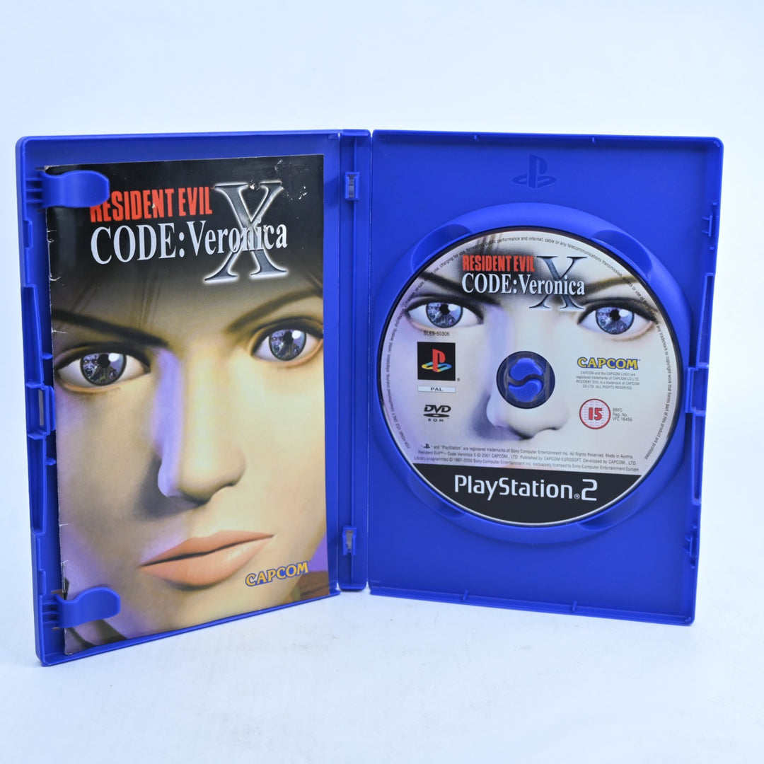 Resident Evil Code: Veronica X - PS2 Game + Manual - No Demo - PAL