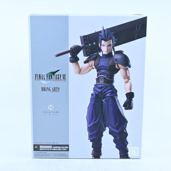 SEALED! Zack Fair - 18 - Final Fantasy VII - Bring Arts - Action Figure / Toy