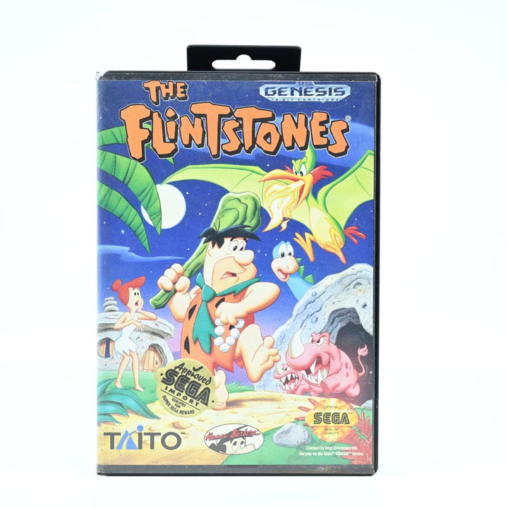 The Flintstones + Manual - Sega Mega Drive Game / Genesis - NTSC - FREE POST!