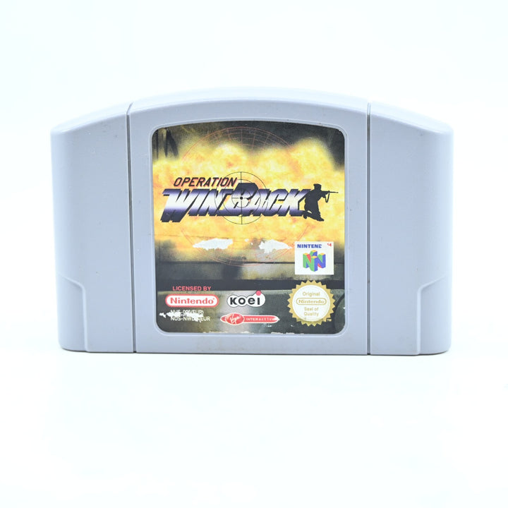 Operation Winback - N64 / Nintendo 64 Game - PAL - FREE POST!