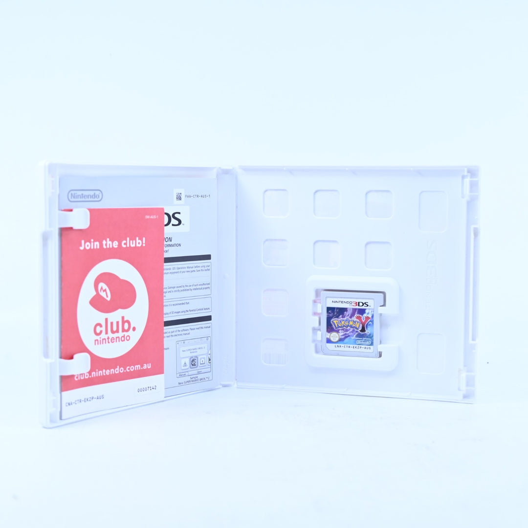 Pokemon Y - Nintendo 3DS Game - PAL + Manual - FREE POST!