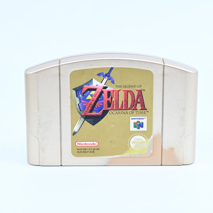 The Legend of Zelda: Ocarina of Time - N64 / Nintendo 64 Game - PAL NEW BATTERY!
