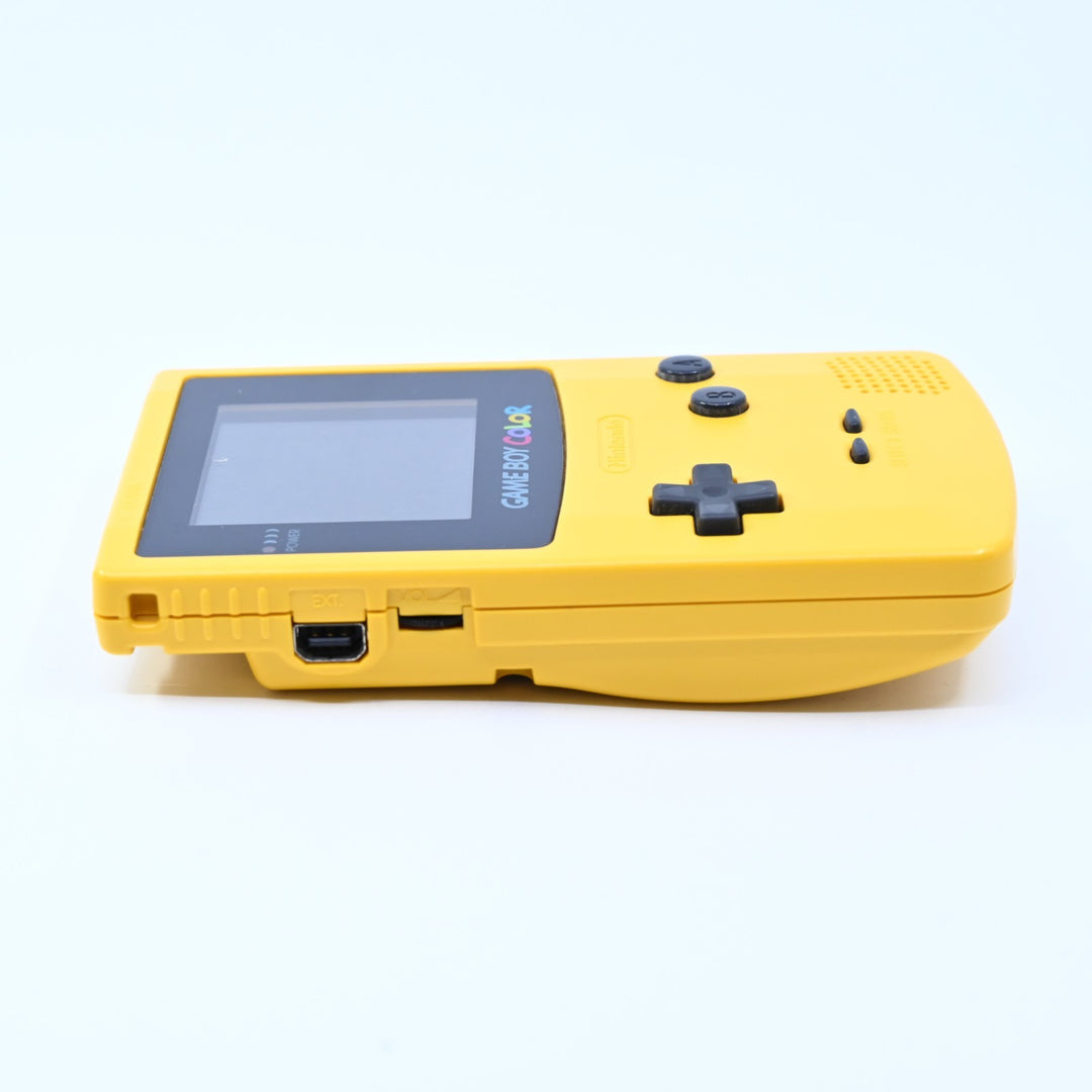 Dandelion Yellow Nintendo Gameboy Color Boxed Console - AUS PAL - Holo Label
