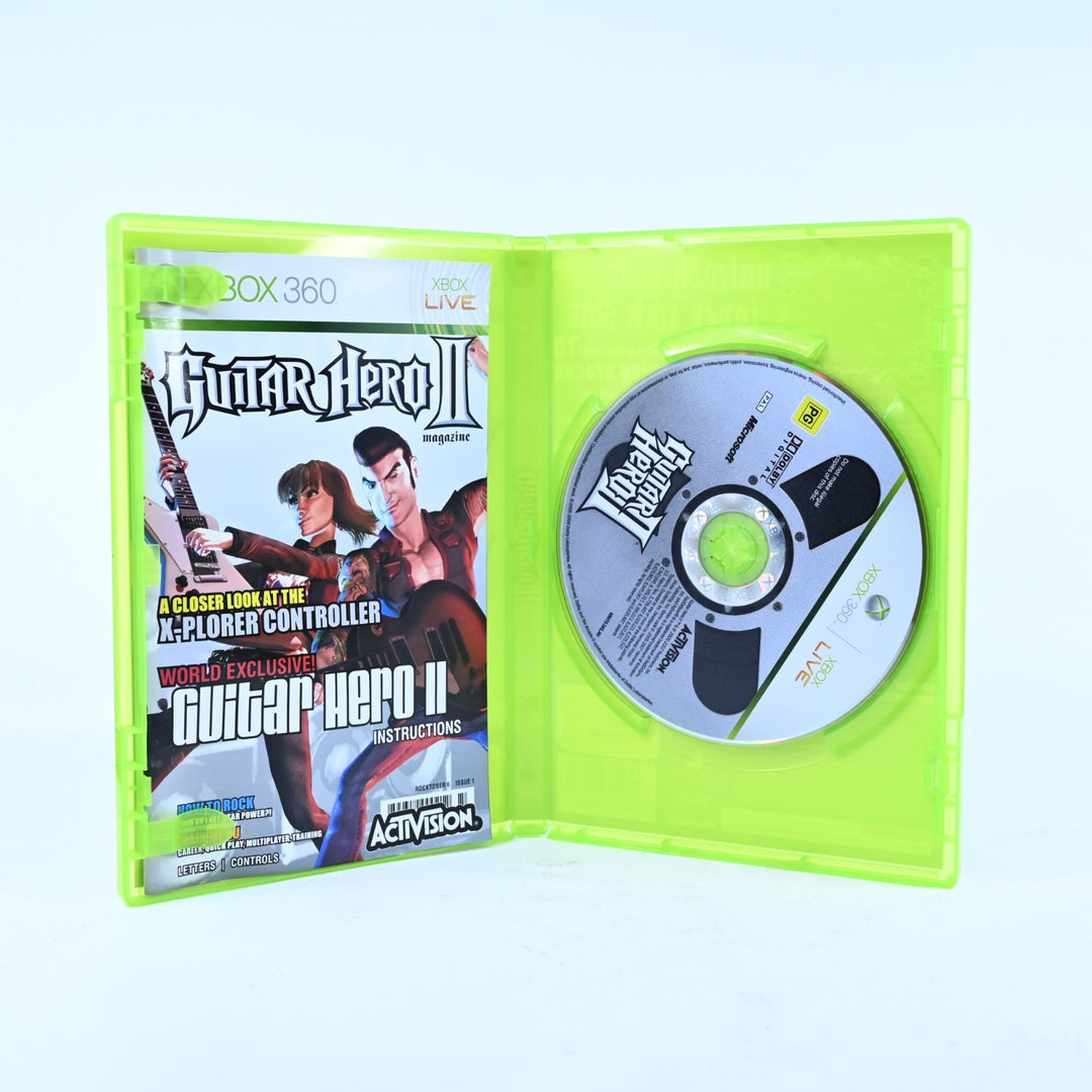 Guitar Hero II - Xbox 360 Game + Manual - PAL - MINT DISC!