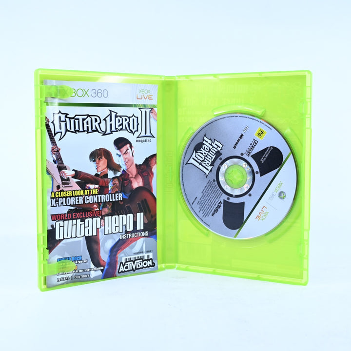 Guitar Hero II - Xbox 360 Game + Manual - PAL - MINT DISC!