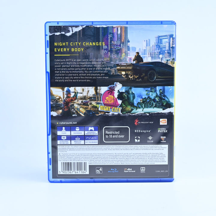 Cyberpunk 2077 - Sony Playstation 4 / PS4 Game - FREE POST!