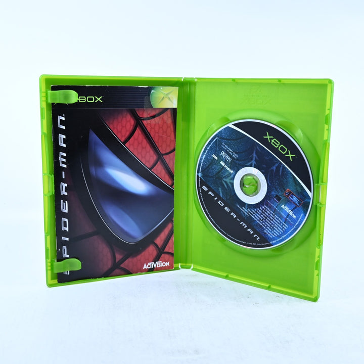 Spider-Man - Original Xbox Game + Manual - PAL - MINT DISC!