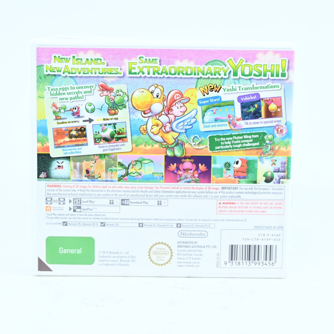 Yoshi's New Island - Nintendo 3DS Game - PAL - FREE POST!