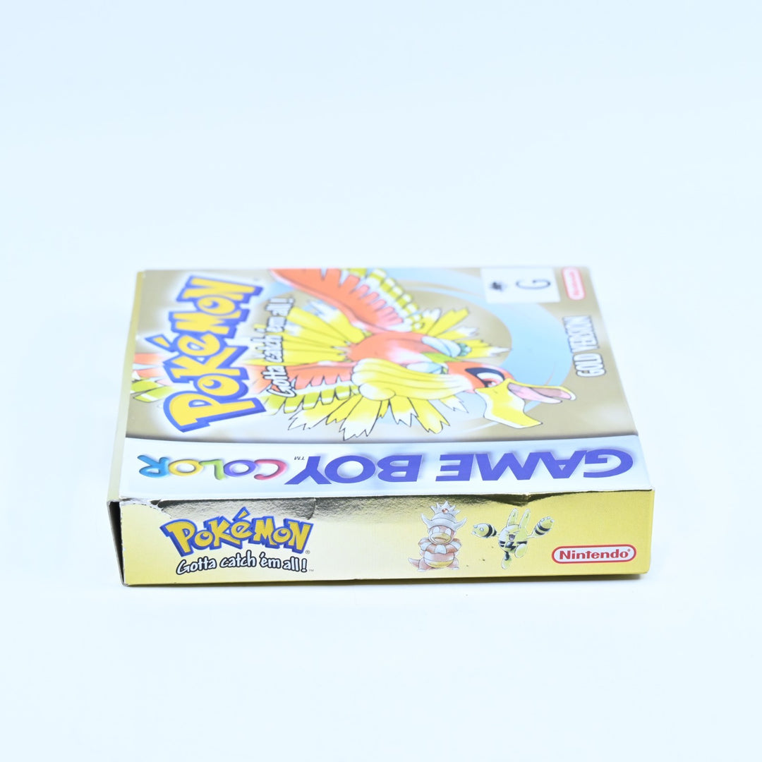 Pokemon Gold Version - Nintendo Gameboy Color Boxed Game - PAL - FREE POST!