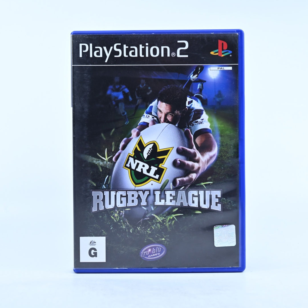 NRL Rugby League - Sony Playstation 2 / PS2 Game - No Manual - PAL - MINT DISC!