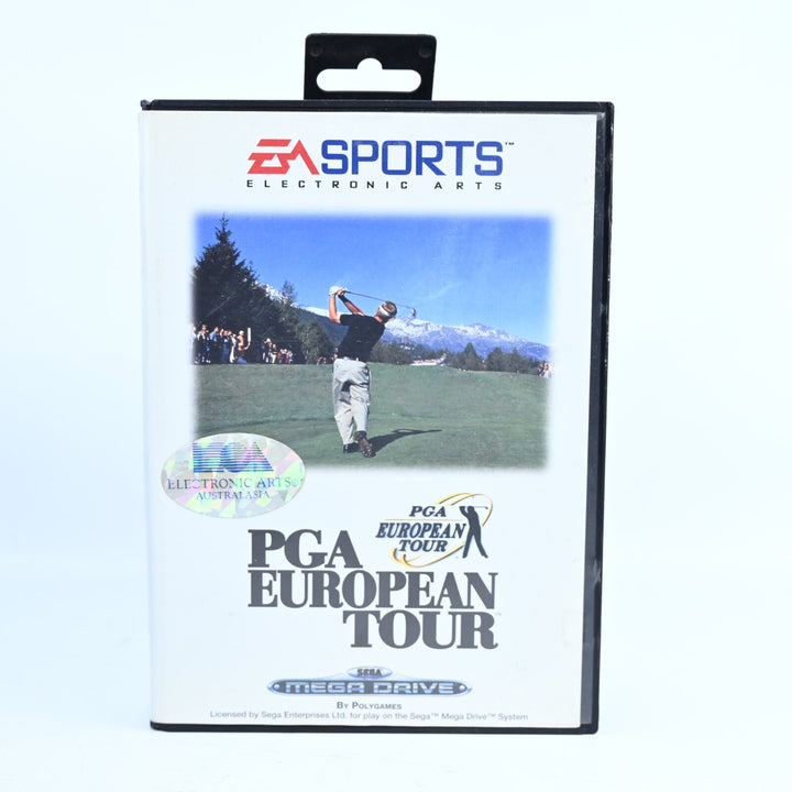 PGA European Tour - Sega Mega Drive Game - No Manual - PAL - FREE POST!