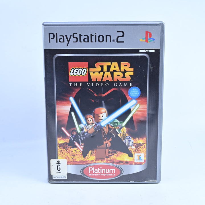 LEGO Star Wars: The Video Game - Sony Playstation 2 / PS2 Game + Manual - PAL