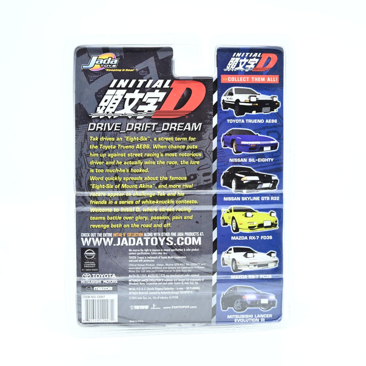 SEALED Jada Toys 1:64 Initial D Mazda RX-7 FD3S Keisuke "K.T." Takahashi Toy Car
