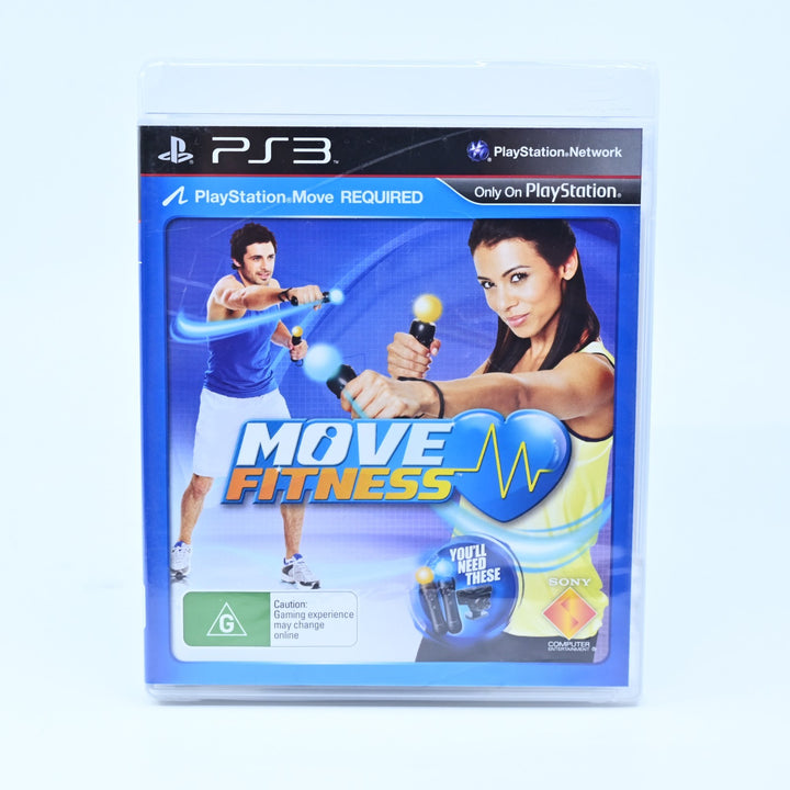 SEALED! Move Fitness - Sony Playstation 3 / PS3 Game + Manual - FREE POST!