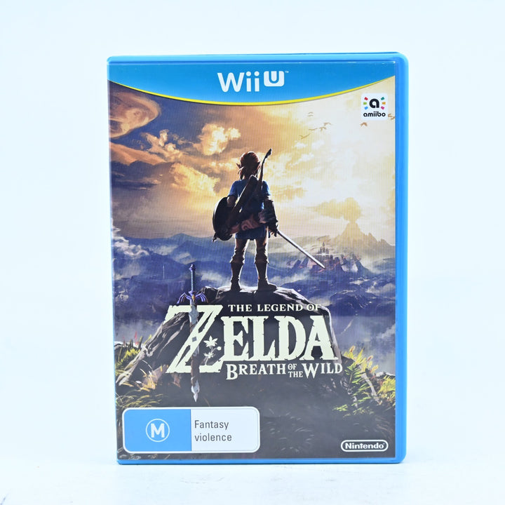 The Legend of Zelda: Breath of the Wild - Nintendo Wii U Game - PAL - FREE POST!