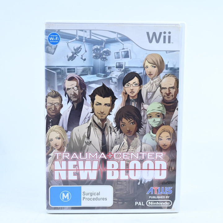 Trauma Center New Blood - Nintendo Wii Game + Manual - PAL - Ex-Rental