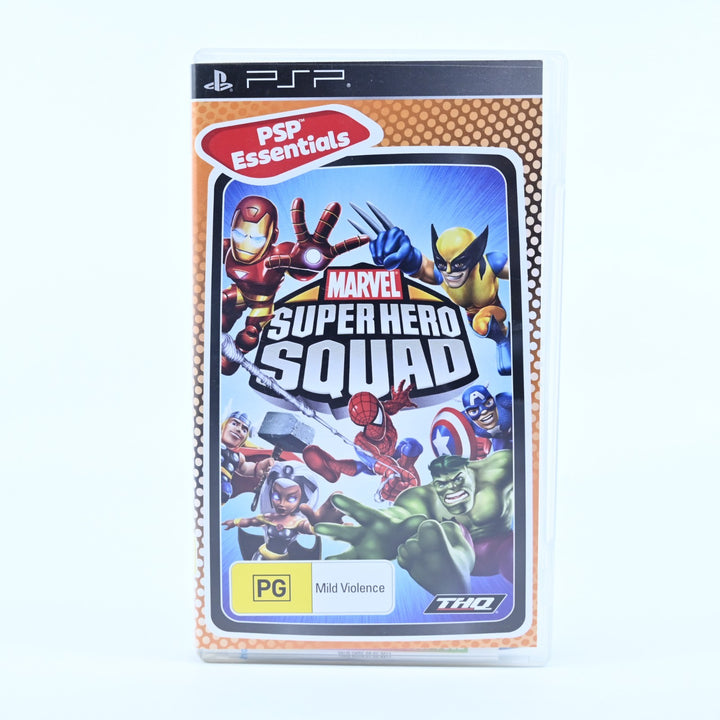 Marvel Super Hero Squad - Sony PSP Game + Manual - FREE POST!