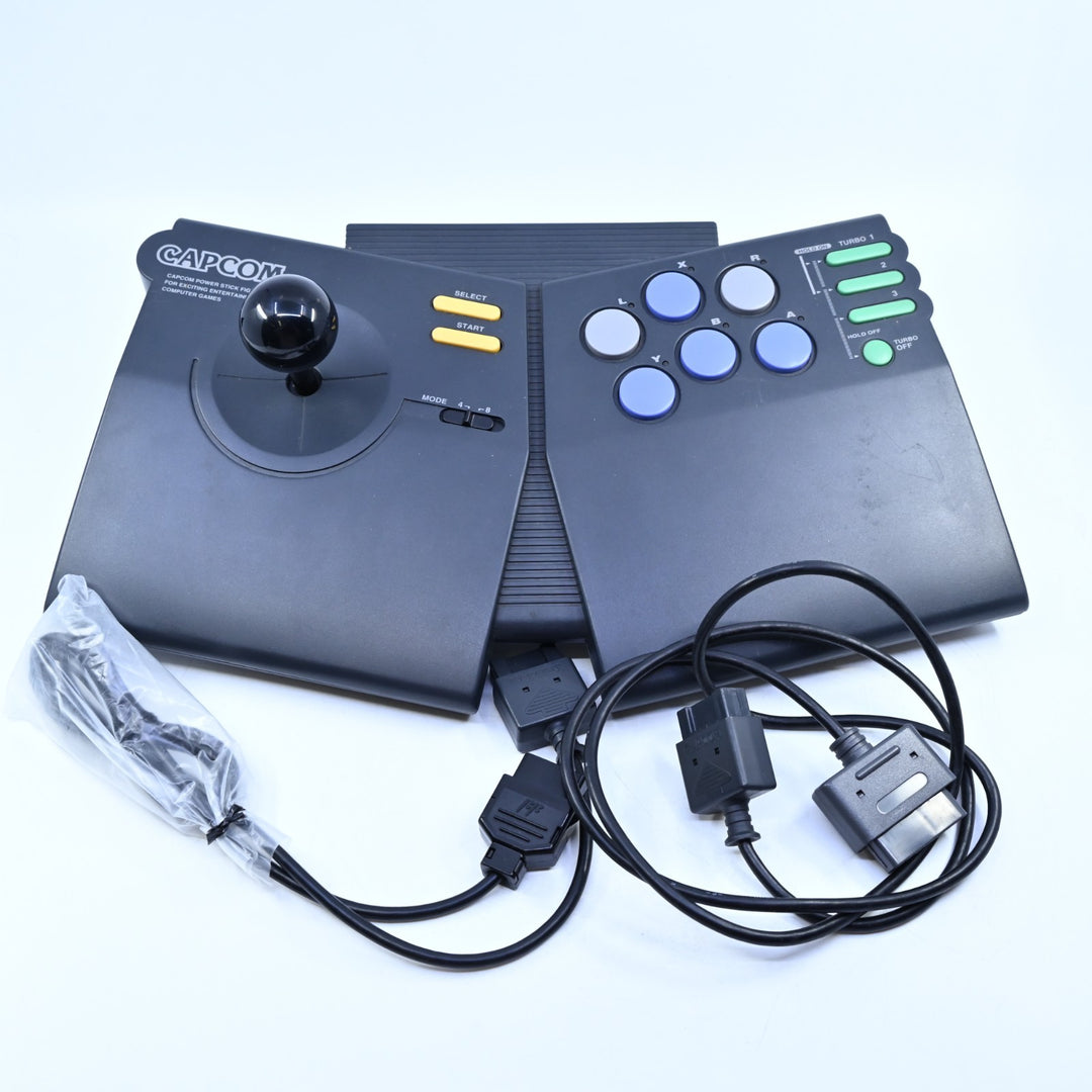 Capcom Power Stick Controller - Super Nintendo / SNES Accessory - PAL
