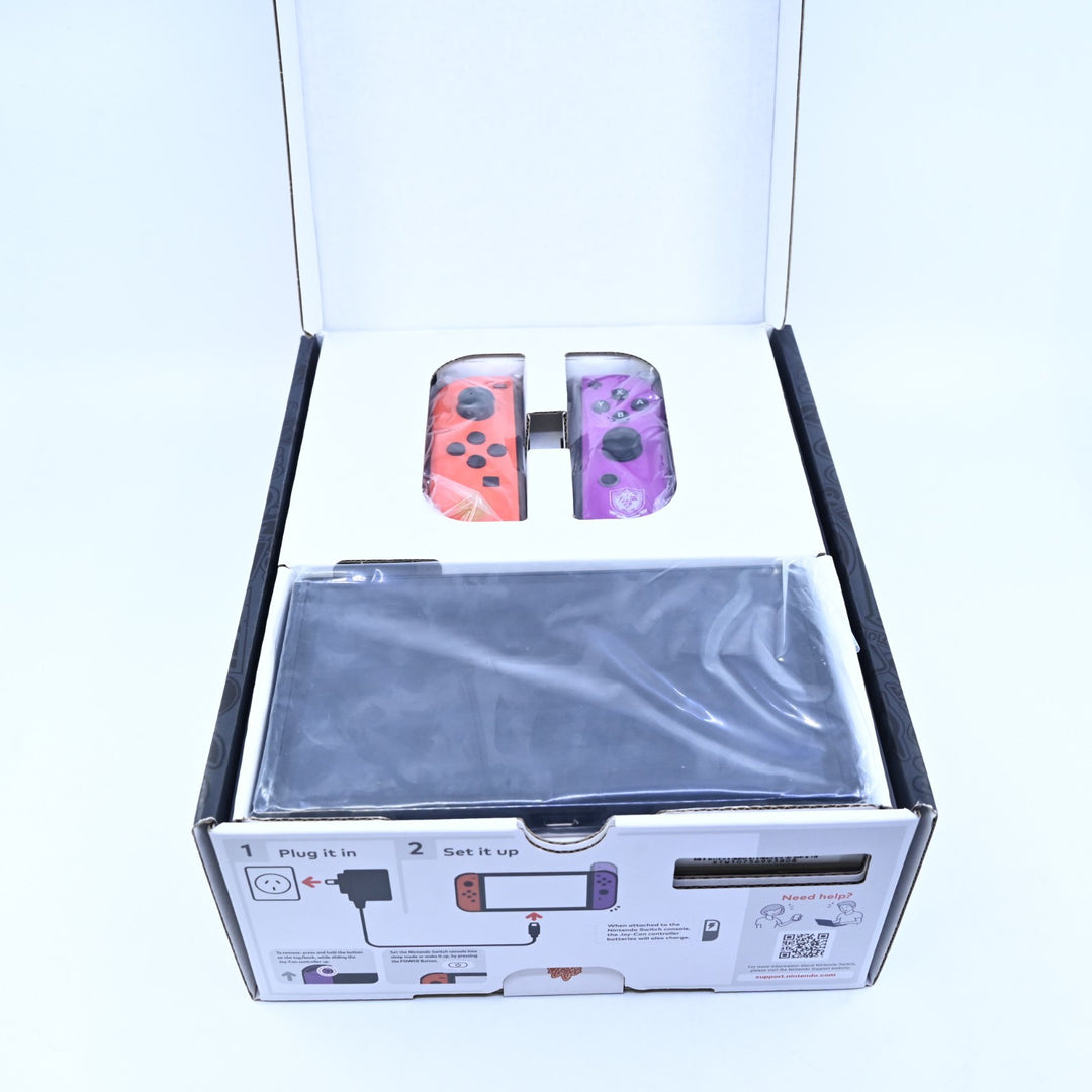 Pokemon Scarlet & Violet Edition - Nintendo Switch OLED Console - HEG-001 - PAL