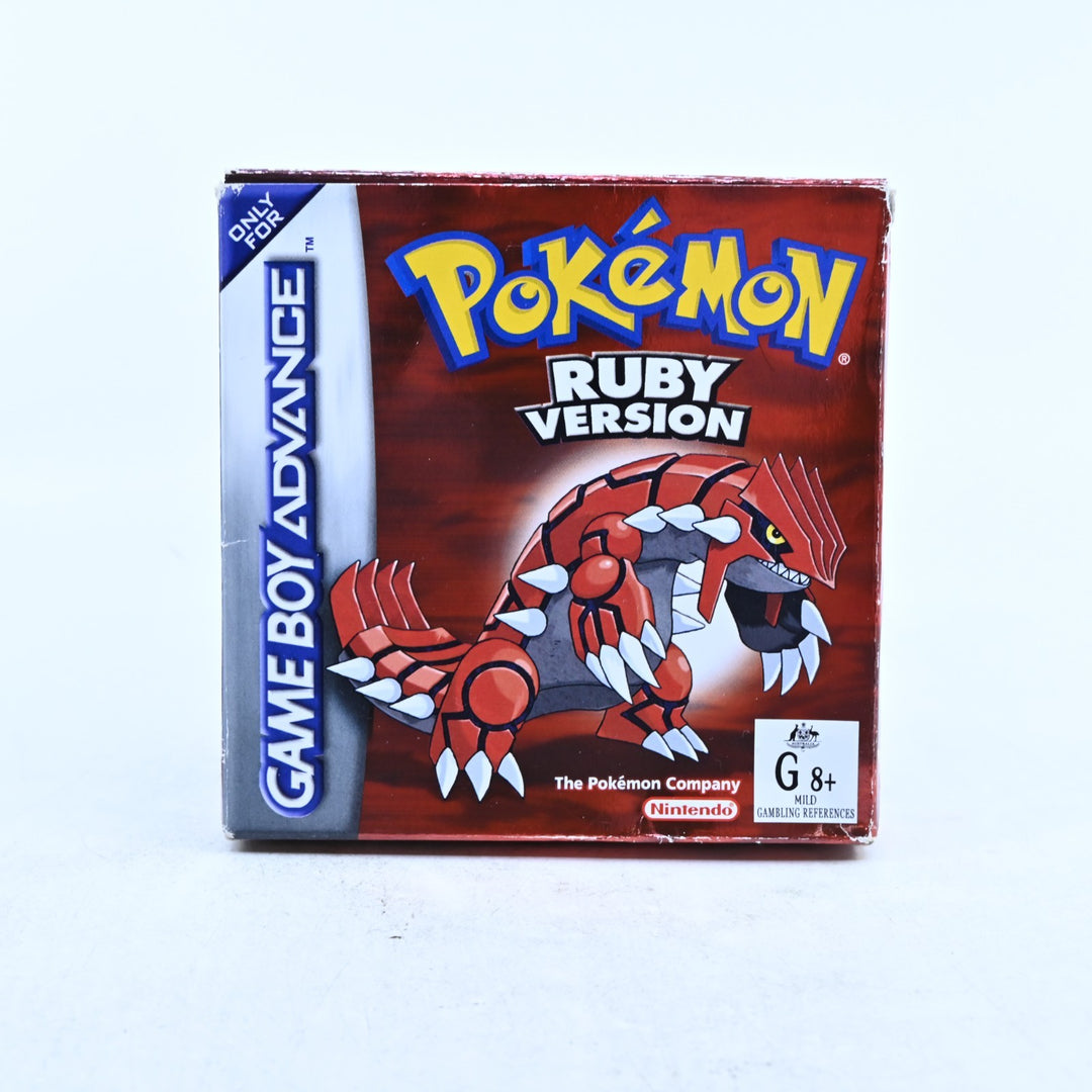 Pokemon Ruby Version - Nintendo Gameboy Advance / GBA Boxed Game - AUS PAL