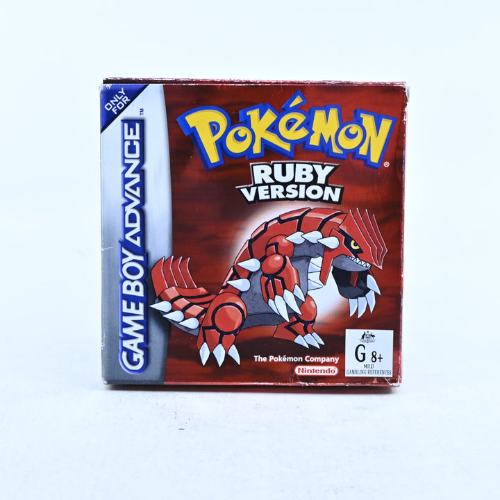 Pokemon Ruby Version - Nintendo Gameboy Advance / GBA Boxed Game - AUS PAL
