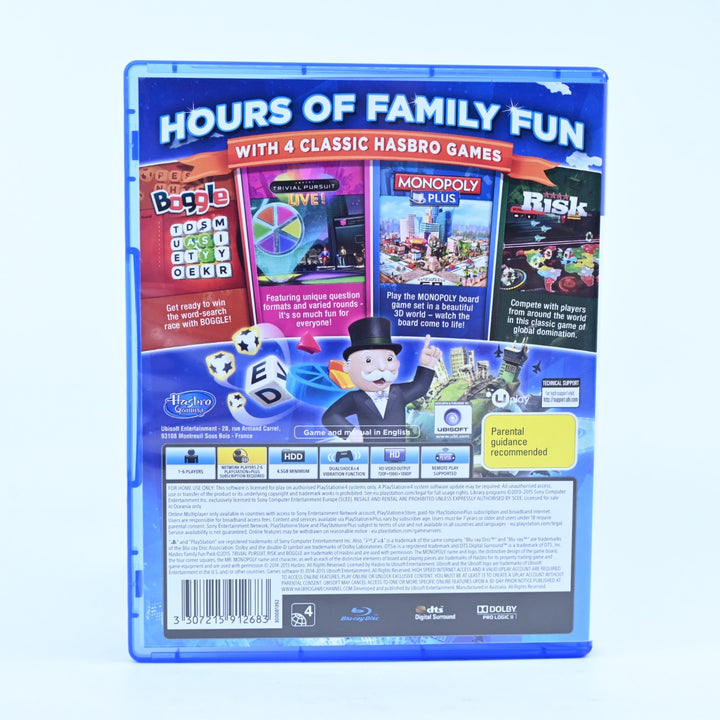 Hasbro Family Fun Pack - Sony Playstation 4 / PS4 Game - MINT DISC!