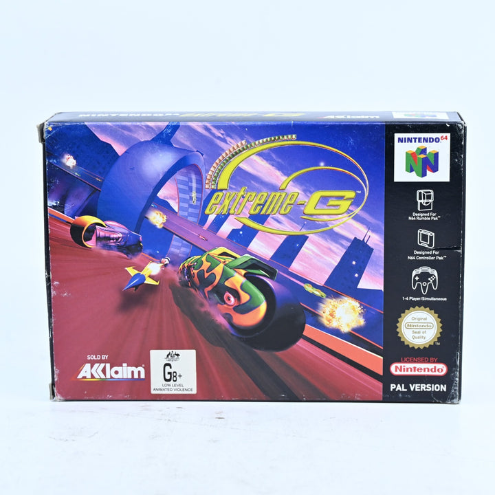 Extreme-G - N64 / Nintendo 64 Boxed Game - PAL - FREE POST!