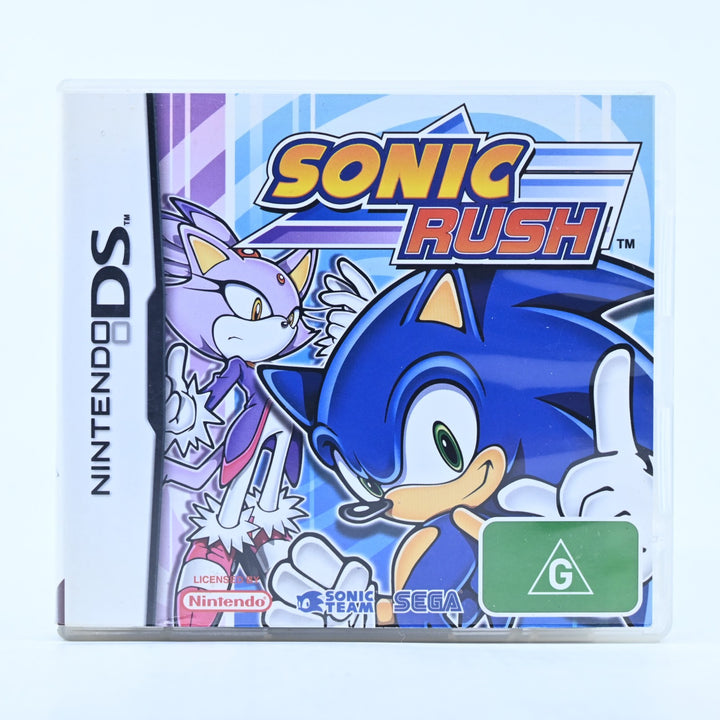 Sonic Rush - Nintendo DS Game - PAL + Manual - FREE POST!