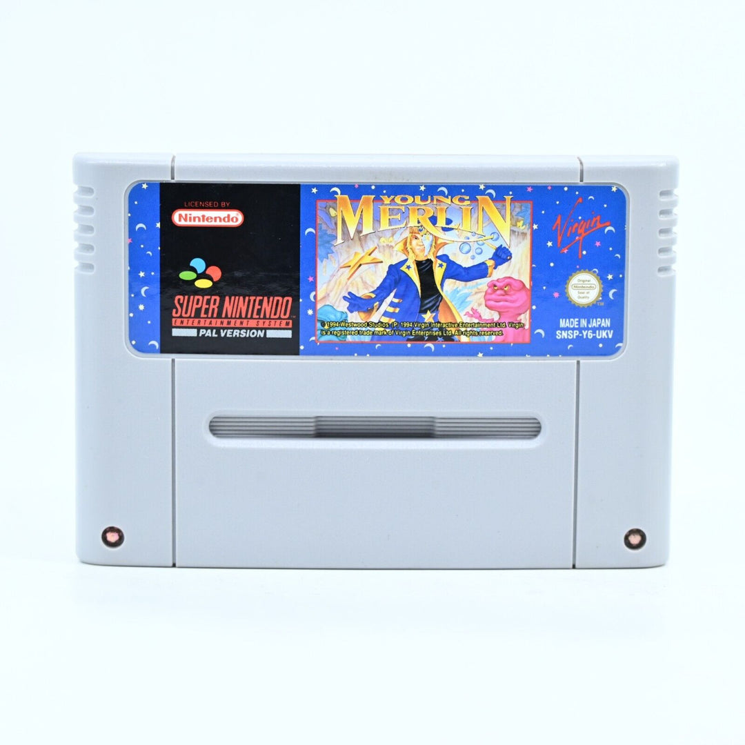 Young Merlin - Super Nintendo / SNES Game - PAL - FREE POST!