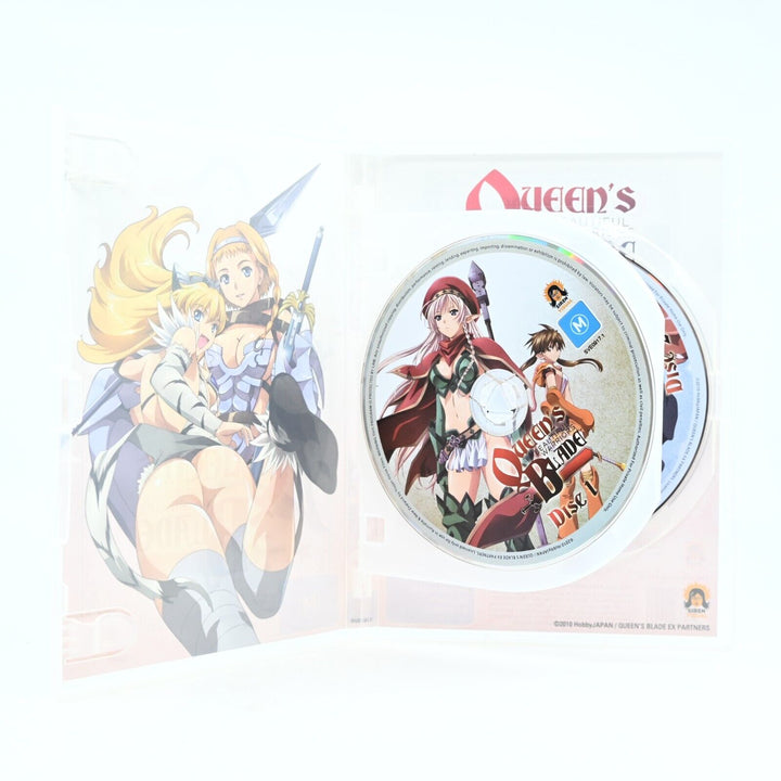 Queen's Blade: Beautiful Warriors - Complete - Region 4 - DVD - MINT DISCS Anime