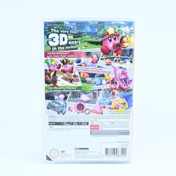 Kirby and the Forgotten Land - Nintendo Switch Game - FREE POST!