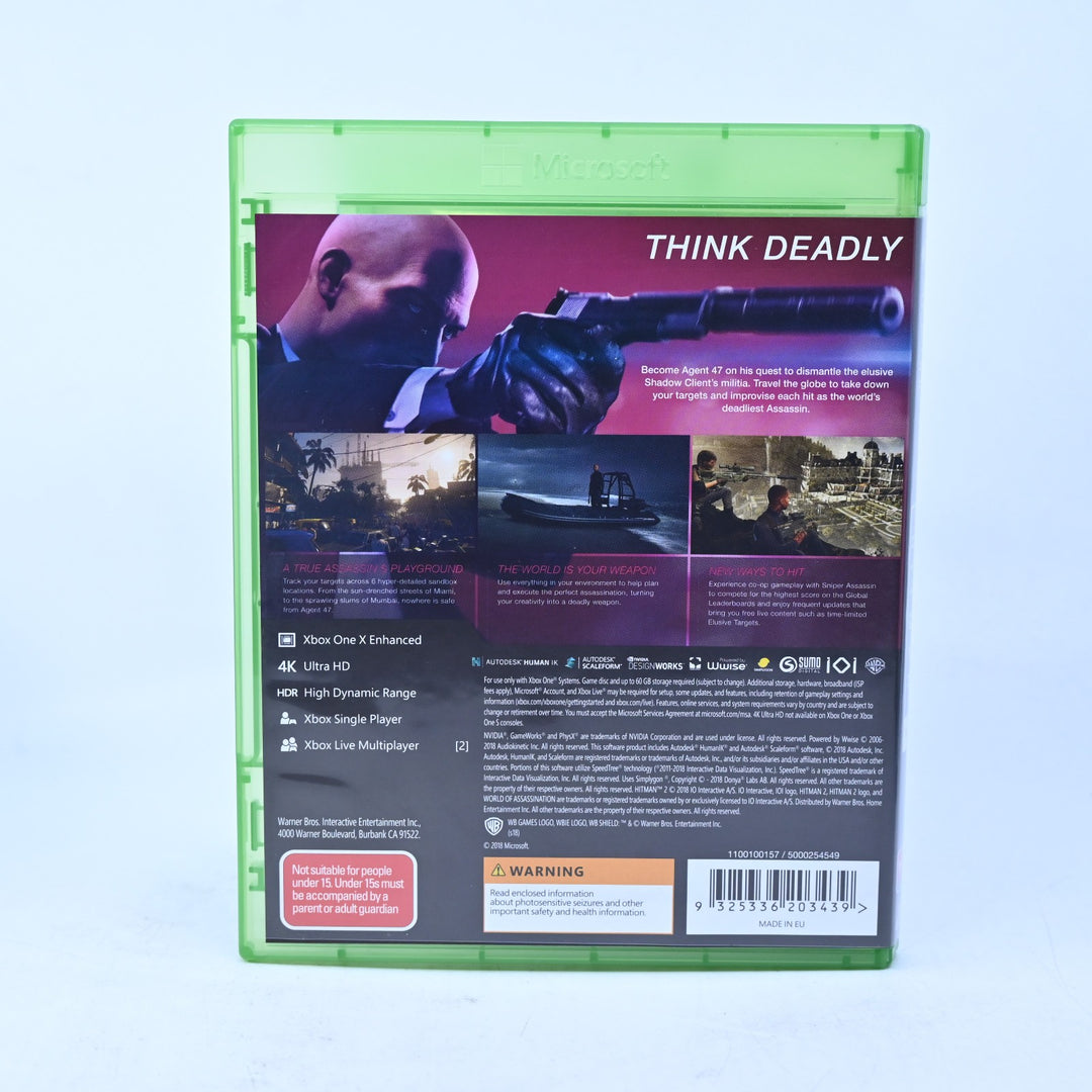 Hitman 2 - Xbox One Game - PAL - FREE POST!