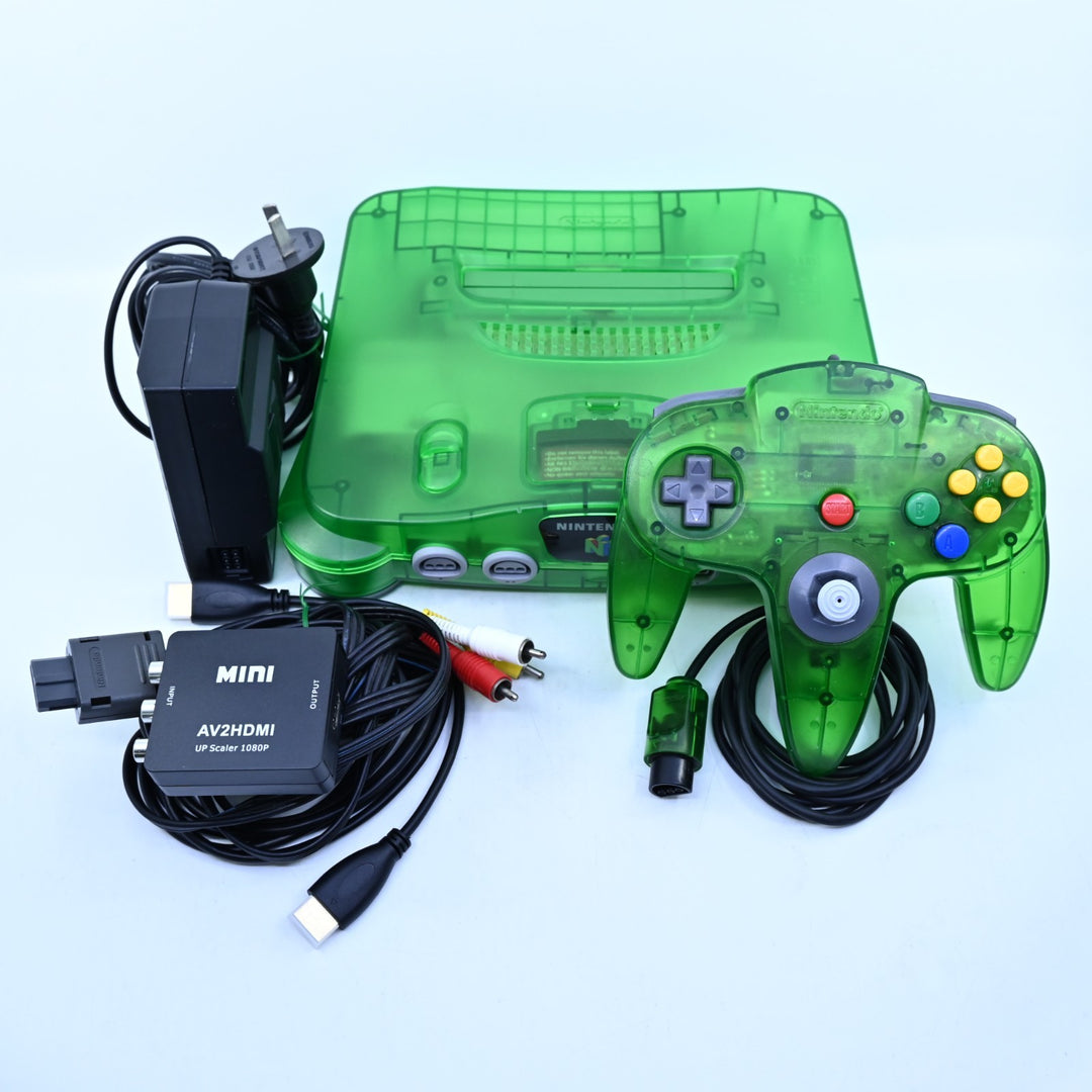 Jungle Green - N64 / Nintendo 64 Console - PAL - FREE POST!