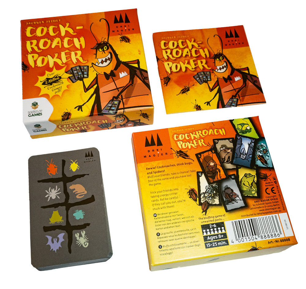 Cockroach Poker - Card Game - Table Top Game