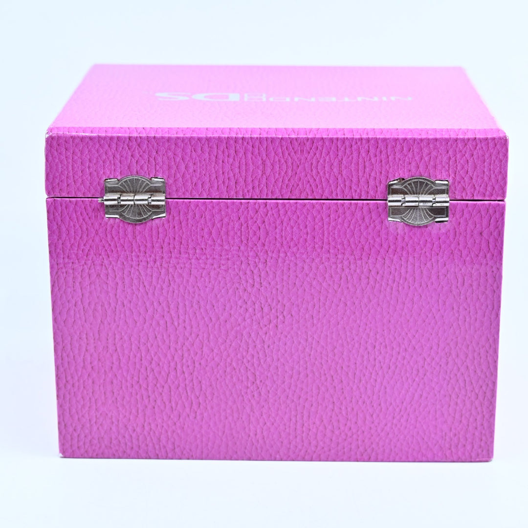 Pink DS Jewelry Box - 2 Drawers + Latched Top - Nintendo DS Accessory