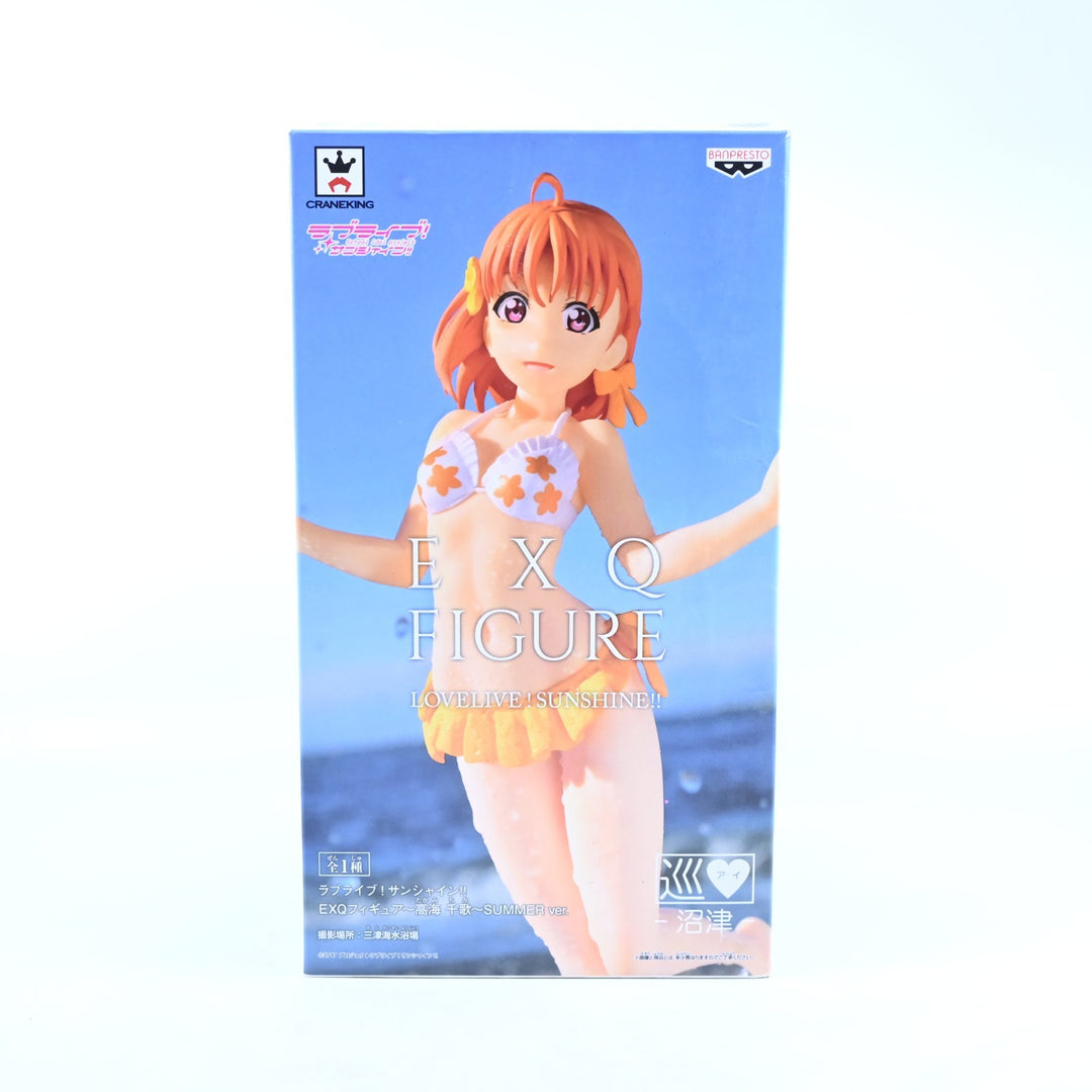 Chika Takami Summer Ver. - LoveLive! Sunshine!! - EXQ - Banpresto - Anime Figure