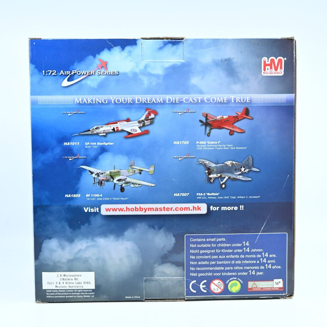 Hobby Master 1:72 Mirage 2000C "2004 NATO Tiger Meet" HA1608 - Die Cast Plane