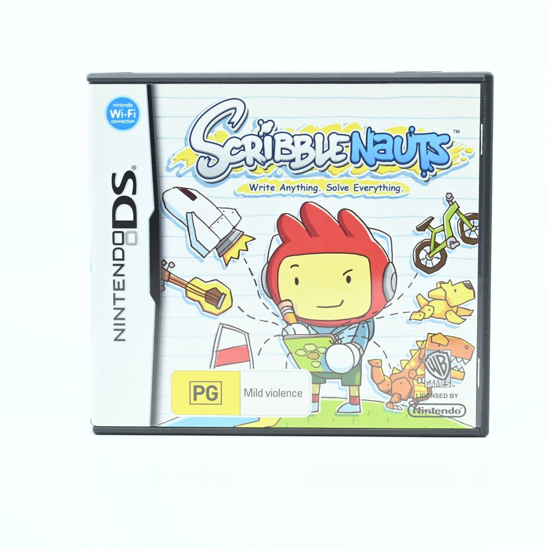 Scribblenauts - Nintendo DS Game + Manual - PAL - FREE POST!