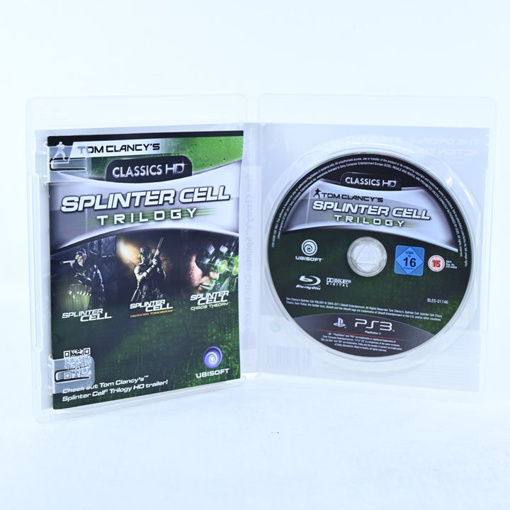 Tom Clancy's Splinter Cell Trilogy - Sony Playstation 3 / PS3 Game + Manual