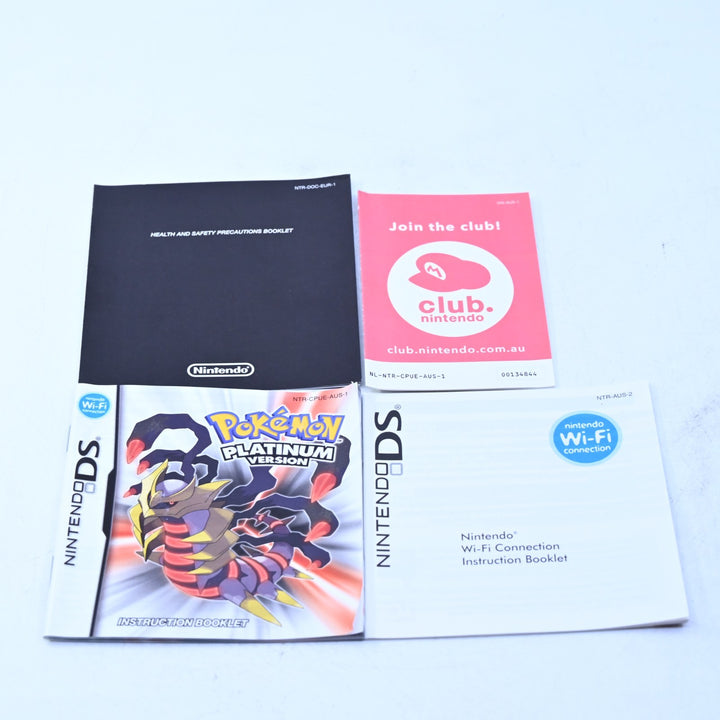 Pokemon Platinum Version - Nintendo DS Game - PAL + Manual - FREE POST!