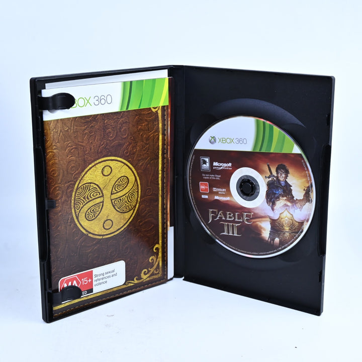Fable III 3 Limited Collector's Edition - Xbox 360 Game + Manual - PAL