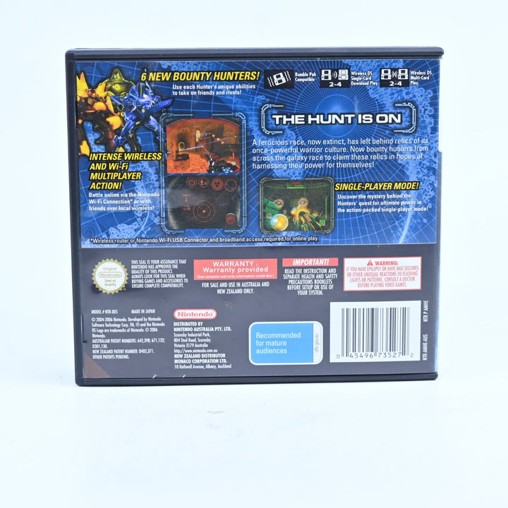 Metroid Prime Hunters - Nintendo DS Game - PAL + Manual - FREE POST!