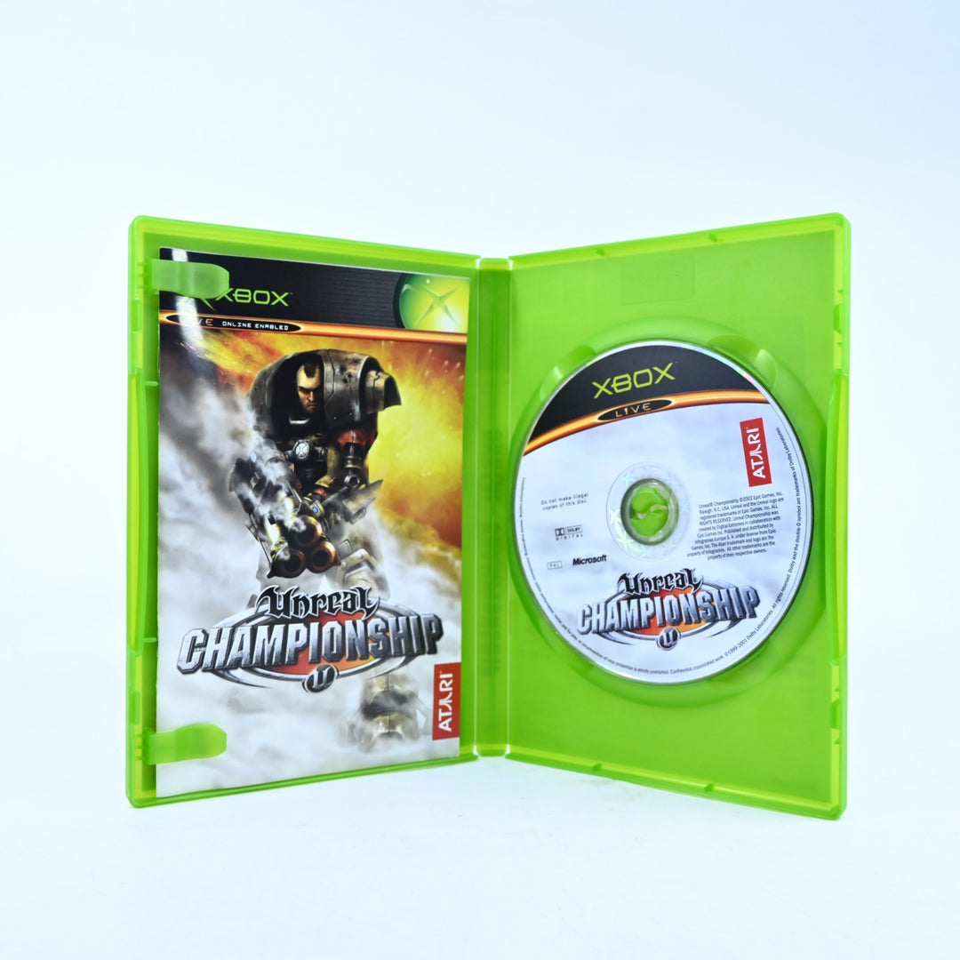 Unreal Championship - Original Xbox Game + Manual - PAL - MINT DISC!