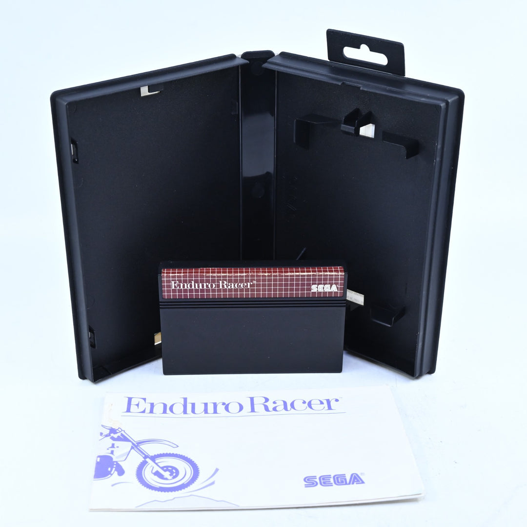 Enduro Racer - Sega Master System Game + Manual - PAL - FREE POST!