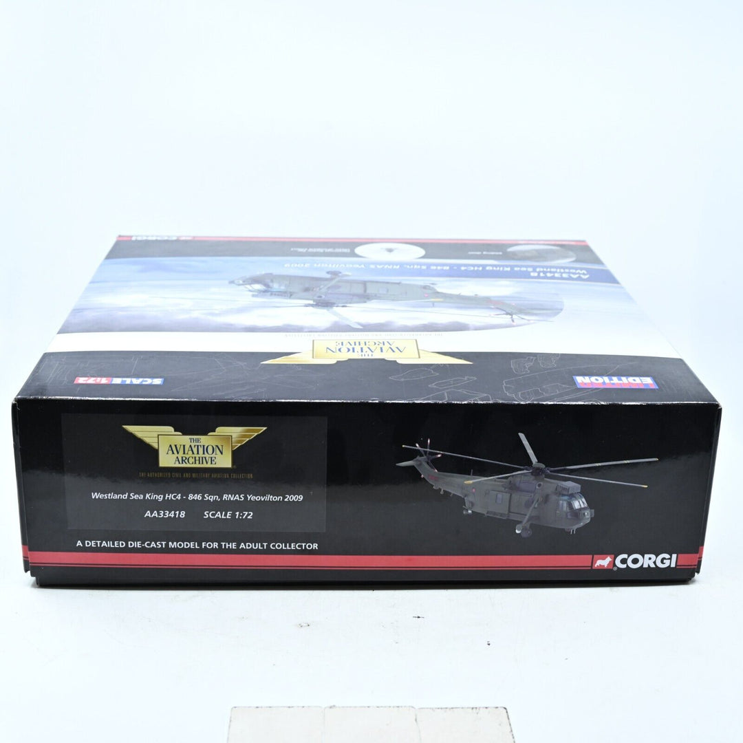 Corgi Aviation 1:72 Westland Sea King HC4 - 846 SQN RNAS AA33418 - Helicopter