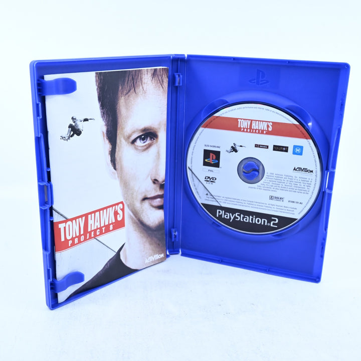 Tony Hawk's Project 8 - Sony Playstation 2 / PS2 Game + Manual - PAL