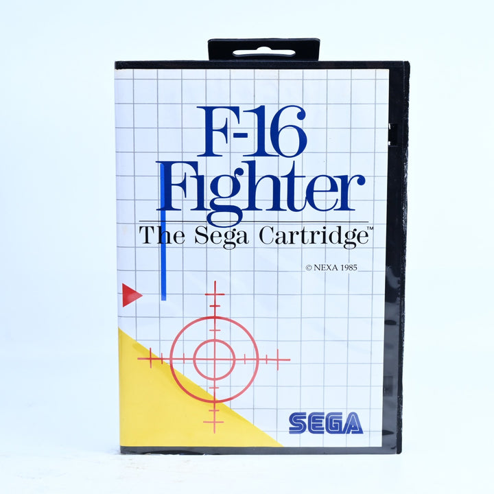 F-16 Fighter - Sega Master System Game + Manual - PAL - FREE POST!
