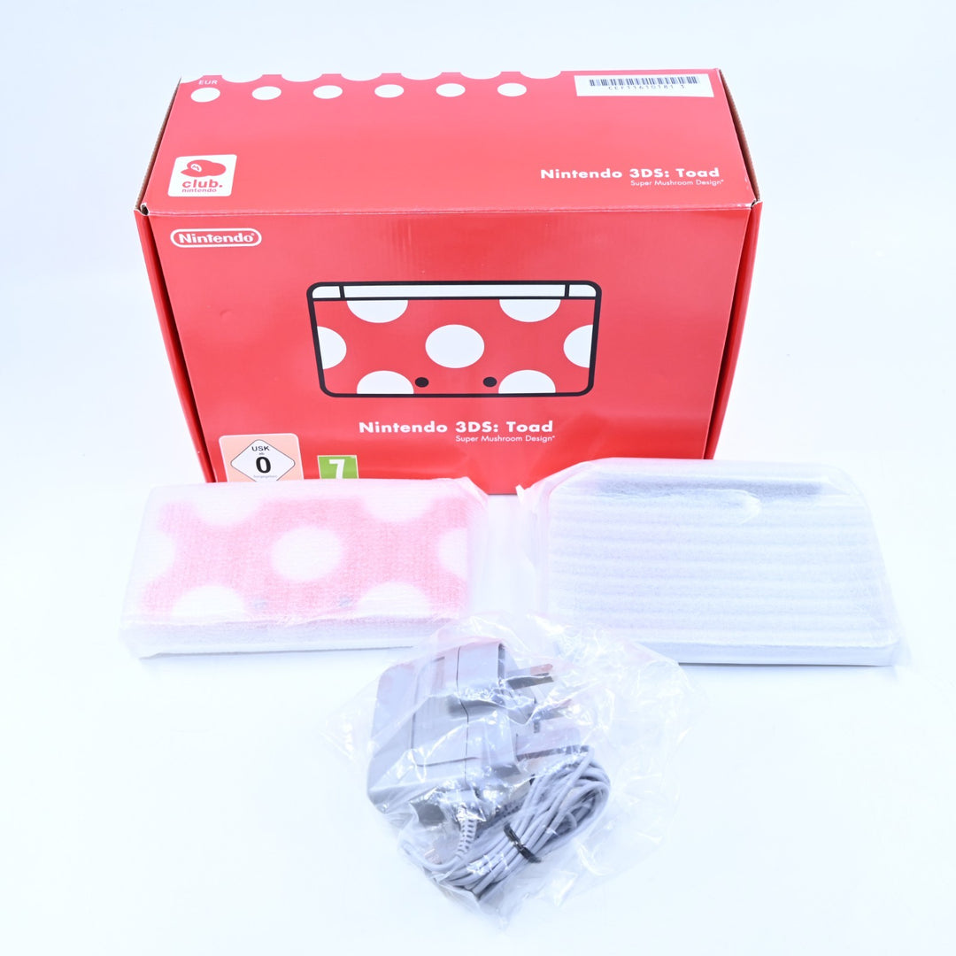 Nintendo 3DS Club Nintendo Toad Chotto Edition - Nintendo 3DS Boxed Console